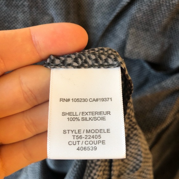 Joie • Marlo Silk Textured Tunic Blouse NWOT - Picture 7 of 8